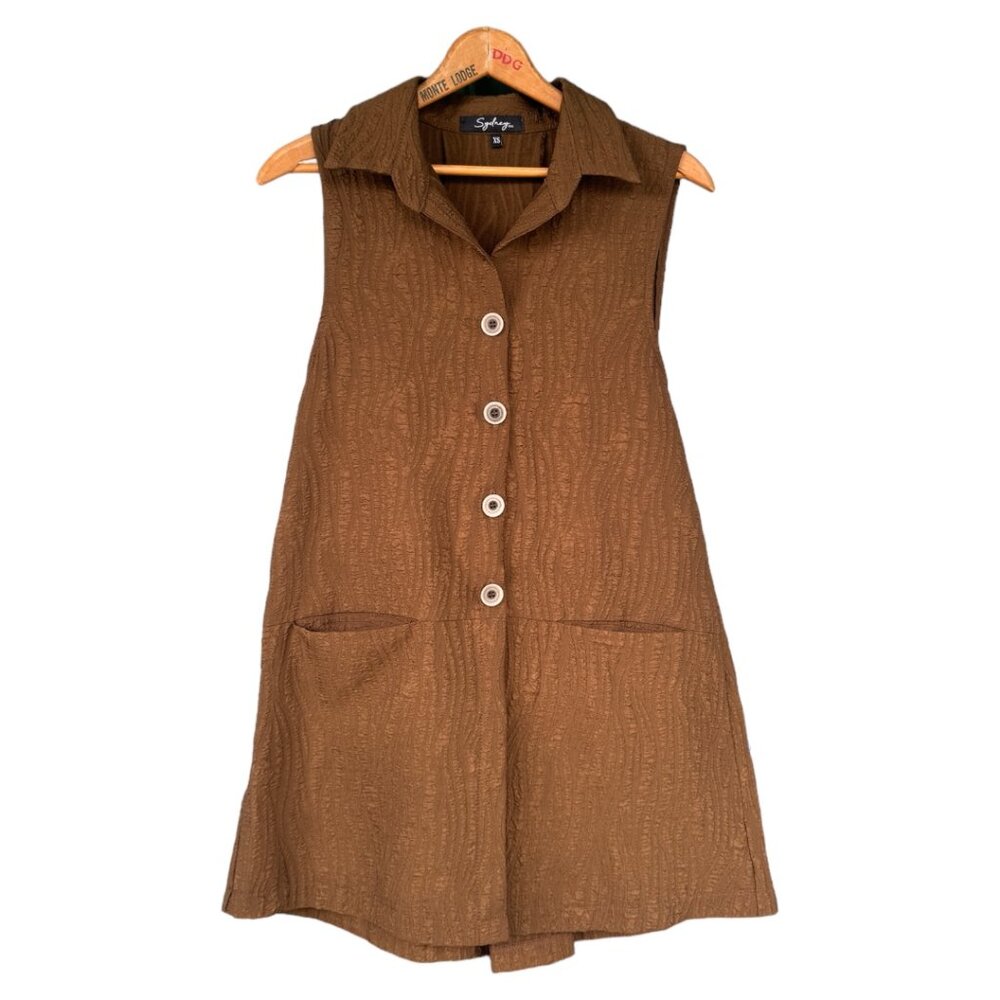Sydney Wave Vest with Pockets NWT